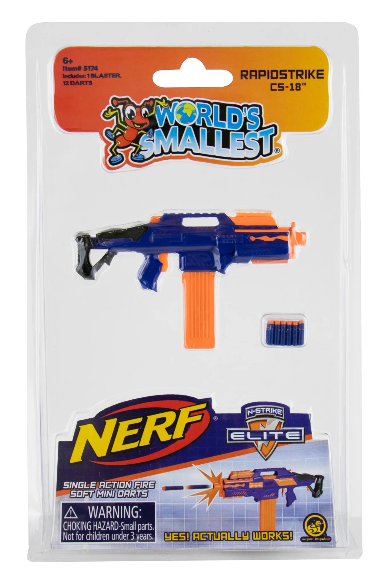 World's Smallest Nerf® Blaster