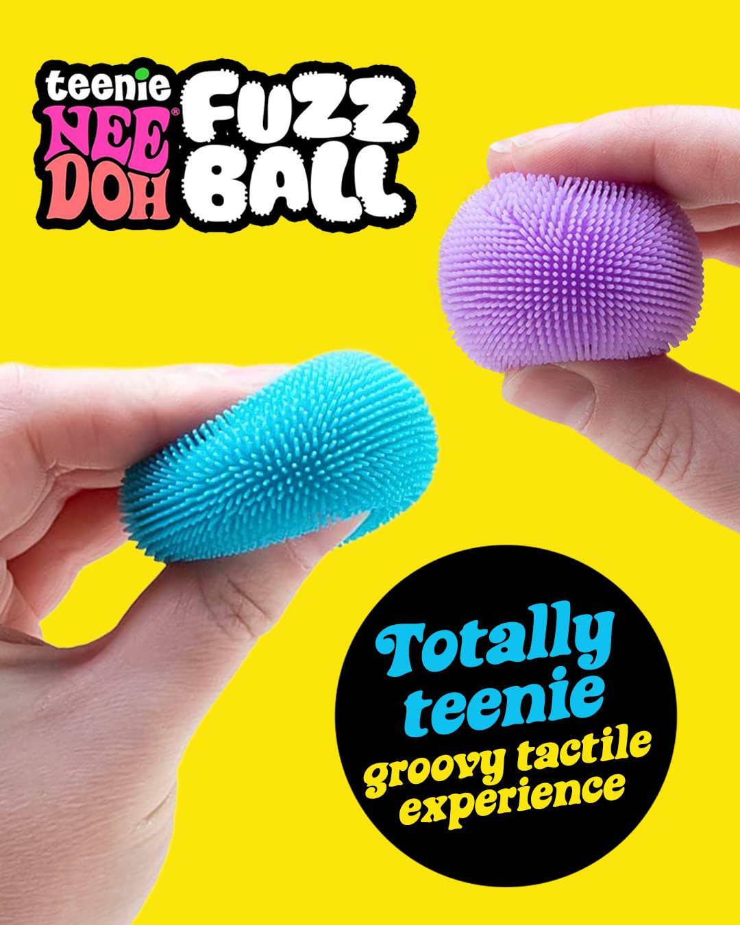 Teenie Fuzz Ball Stress Ball 3-Pack