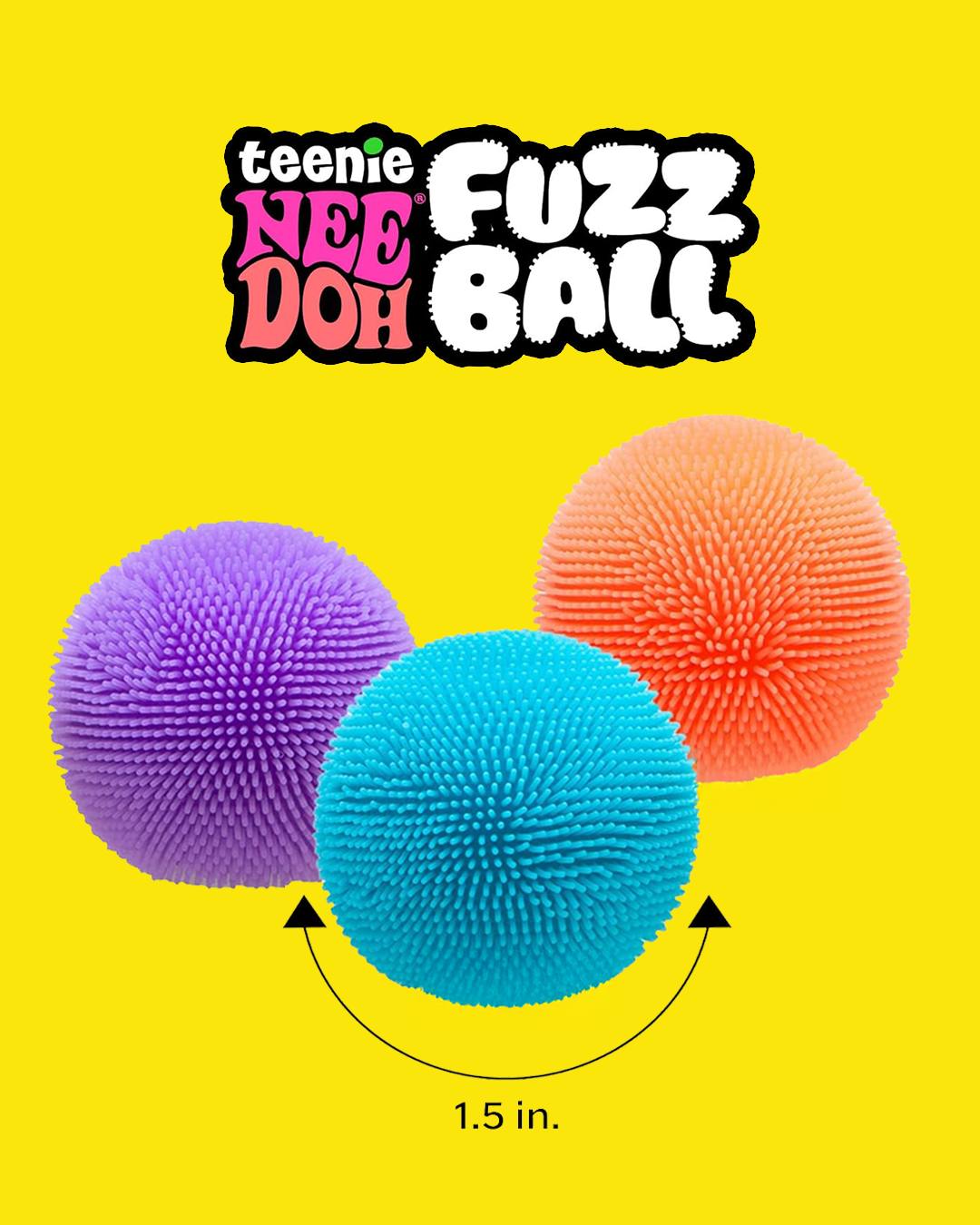 Teenie Fuzz Ball Stress Ball 3-Pack