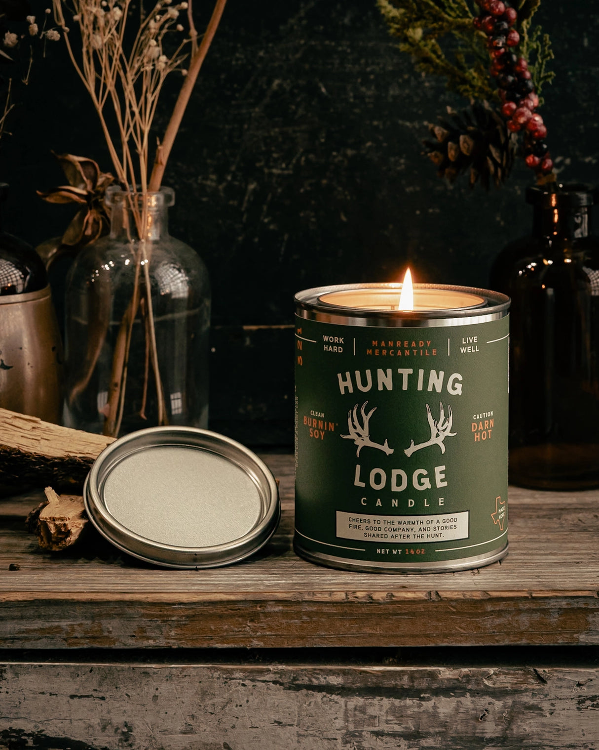 Hunting Lodge Soy Candle | Manready Mercantile