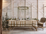 Hanging Faux Draping Cedar Wreath