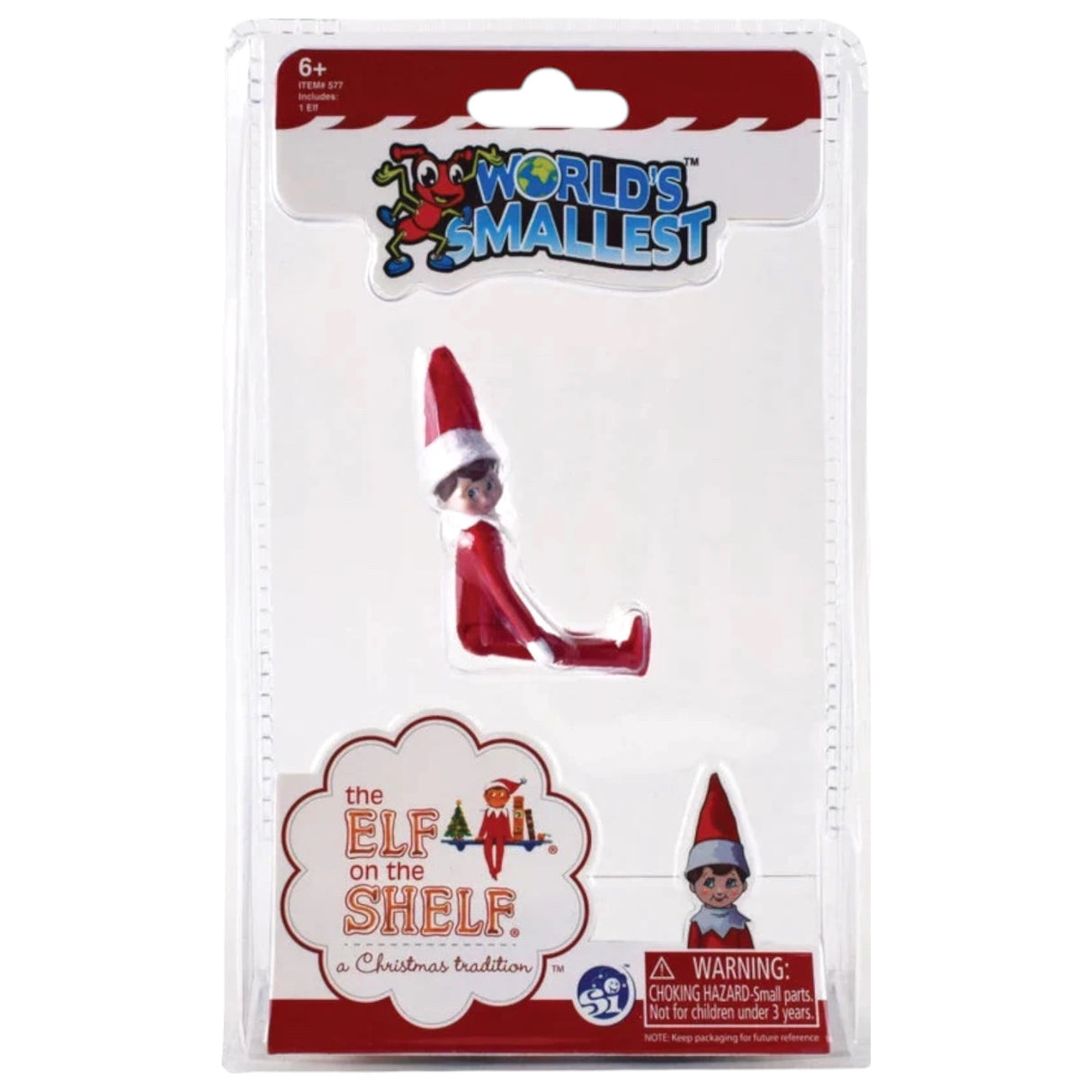 World's Smallest Elf on the Shelf