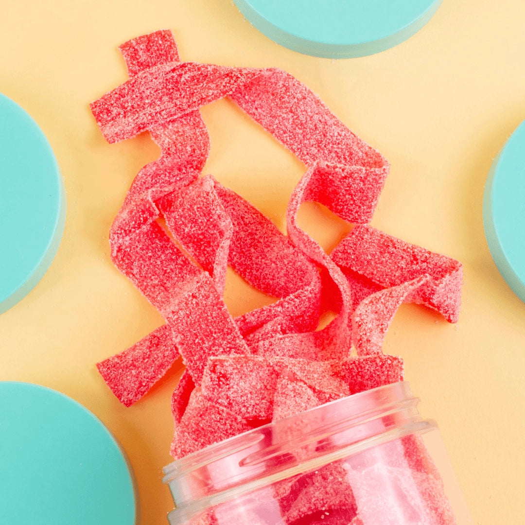 Strawberry Sour Belts | Candy Club