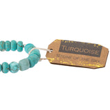 Stone Stack Bracelet Turquoise | Stone of the Sky