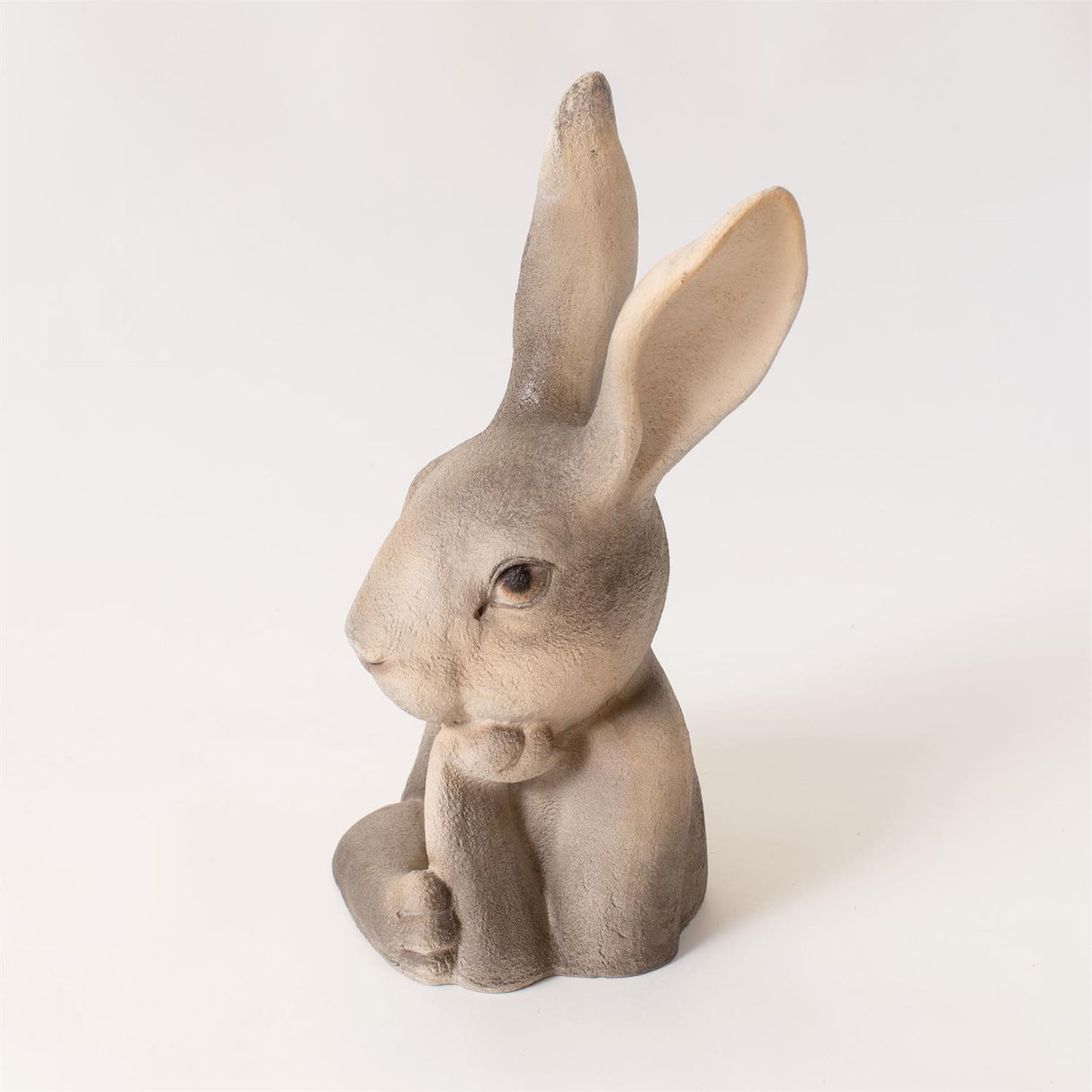 Thinking Rabbit Head Resin Sculpture