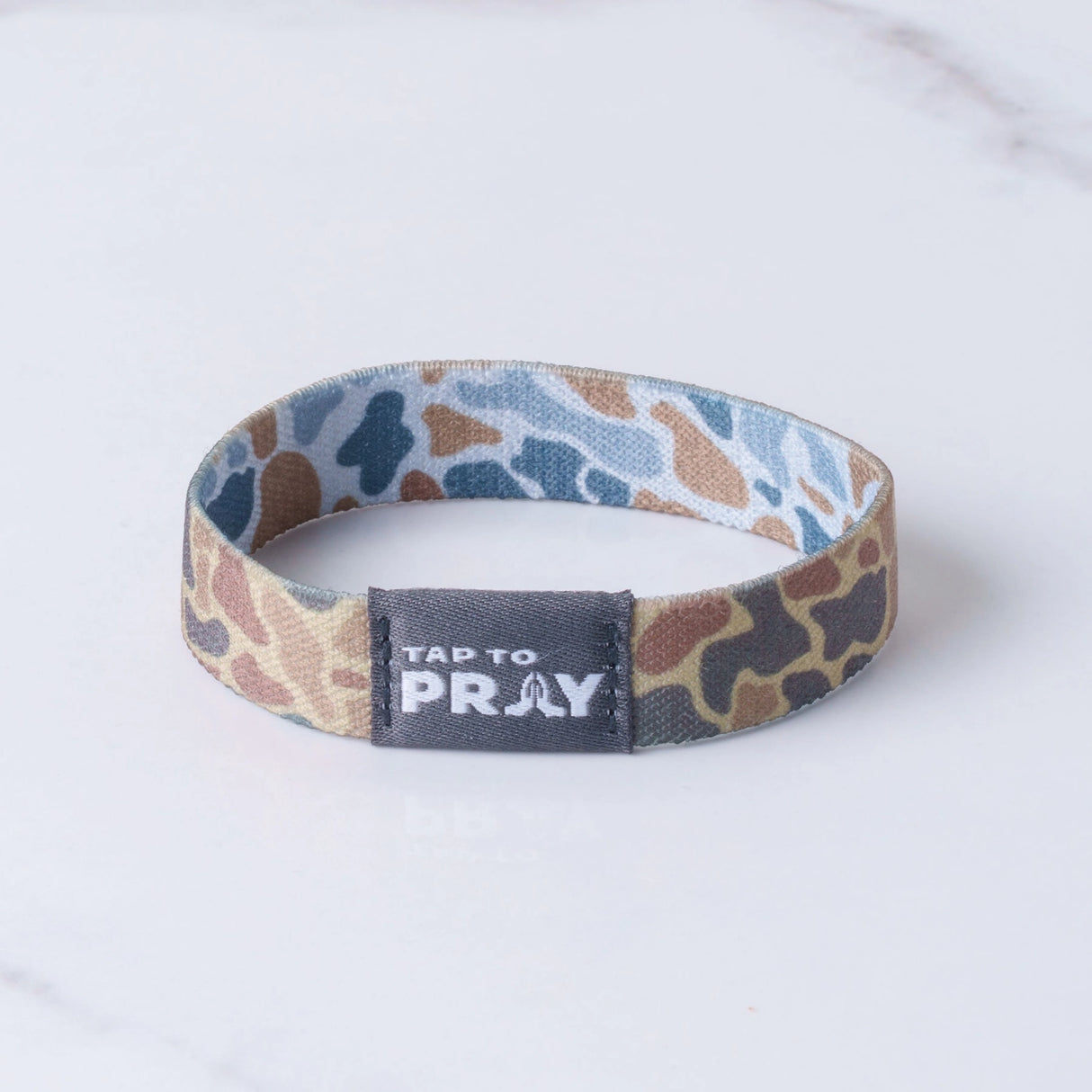 River Rock + Sahara Camo Tap to Pray Wristband