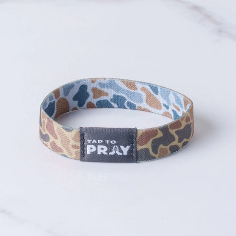 River Rock + Sahara Camo Tap to Pray Wristband