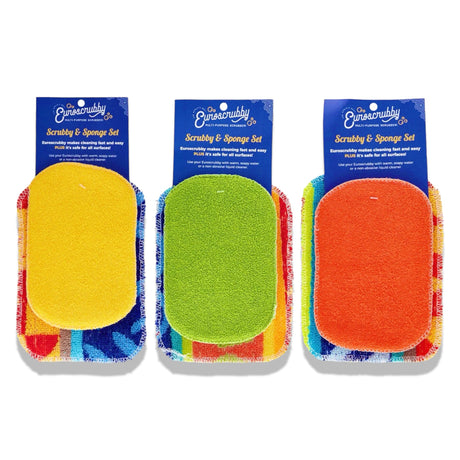 euroscrubby scrubby and sponge set