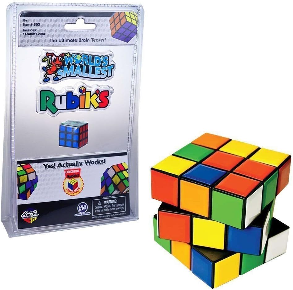 World's Smallest Rubik's® Cube – Rust & Cinder