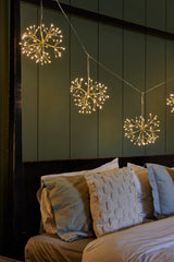 Gold Dandelion Drops LED Lights