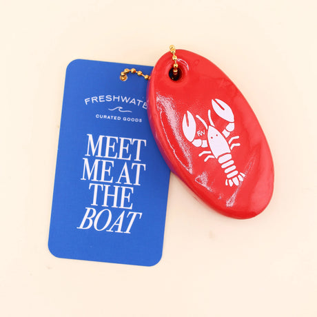 Nautical & Lake Floating Boat Keychain