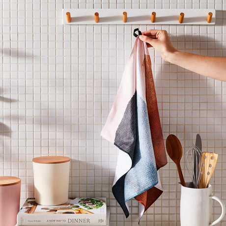 Bliss and Bloom Daisy Geometry Tea Towel