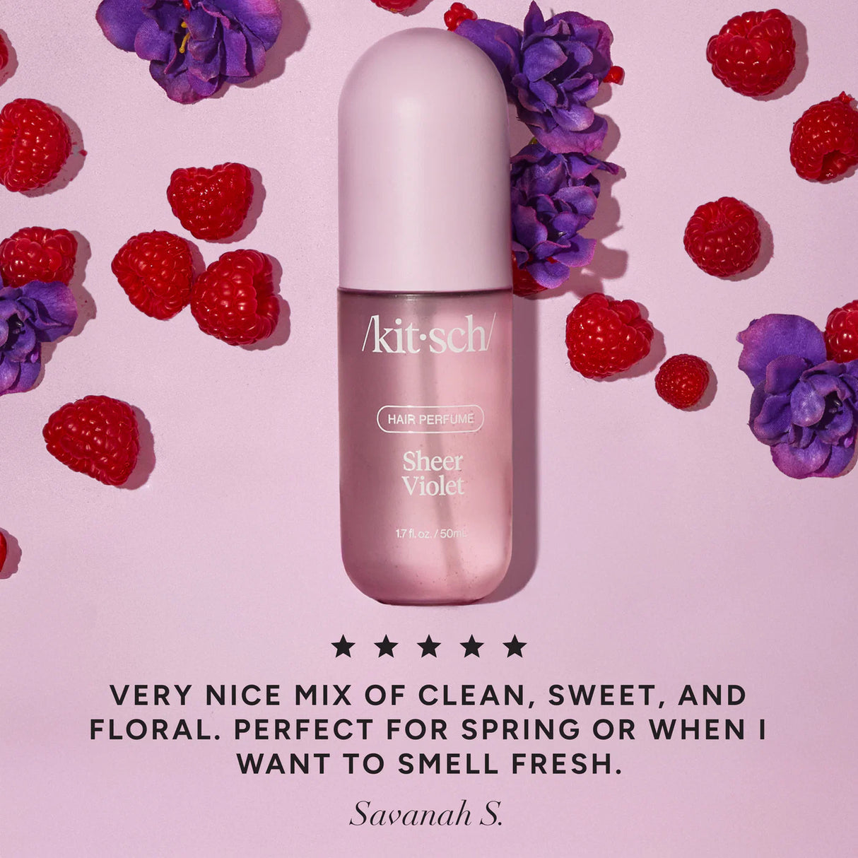 Sheer Violet Hair Perfume | Kitsch