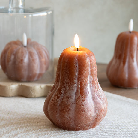 Gourd LED Flameless Wax Candle