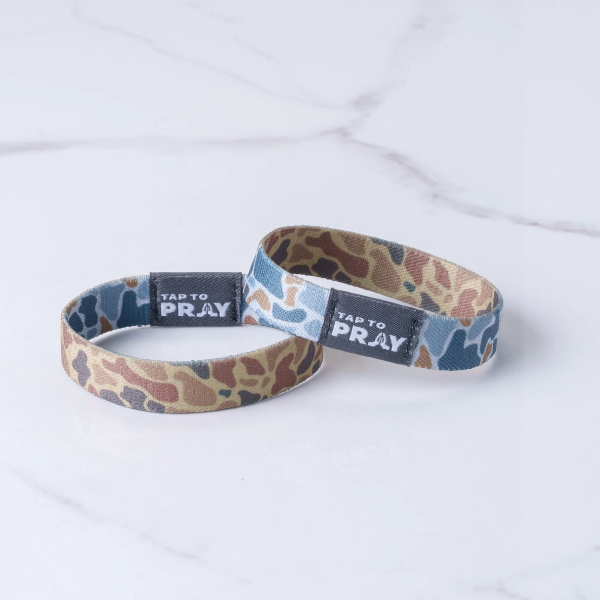River Rock + Sahara Camo Tap to Pray Wristband
