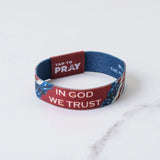 American Patriot Tap to Pray Wristband