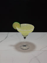 Fake Classic Margarita in Salt Rimmed Glass