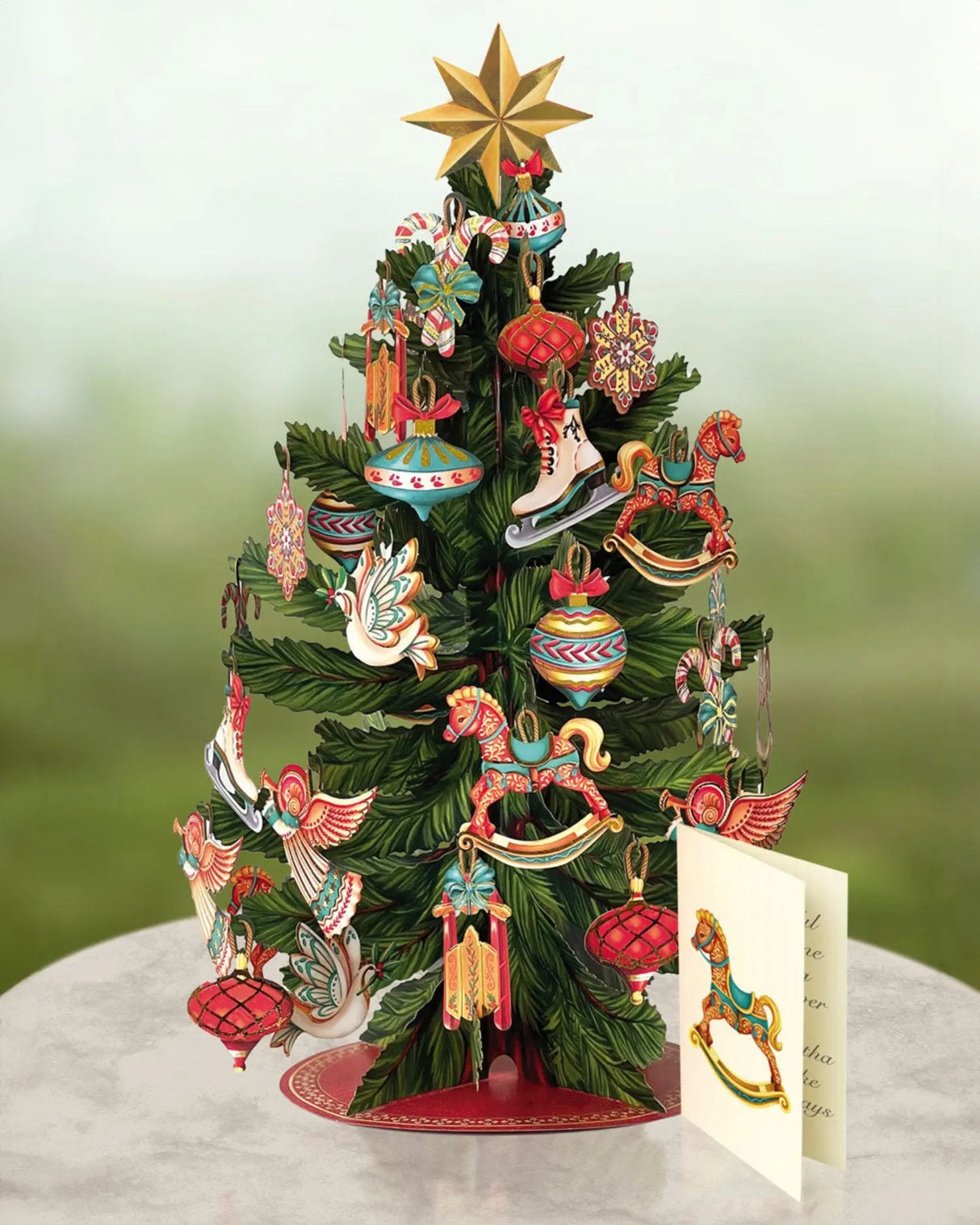 DIY Christmas Tree Pop-Up Card | FreshCut Paper