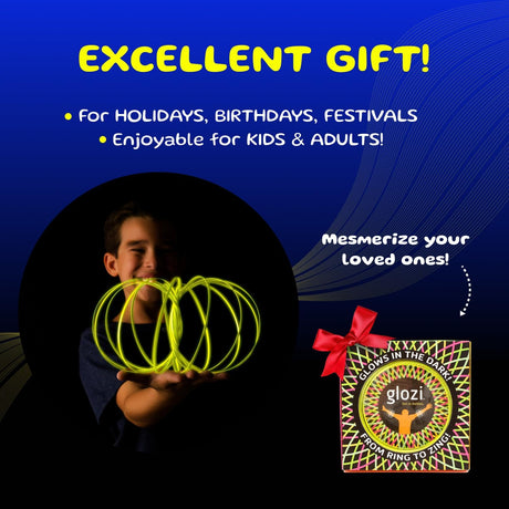 Glozi Glow Flow Ring Sensory Toy