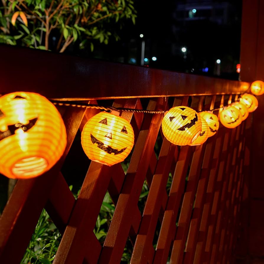 Jack O'Lantern LED String Lights