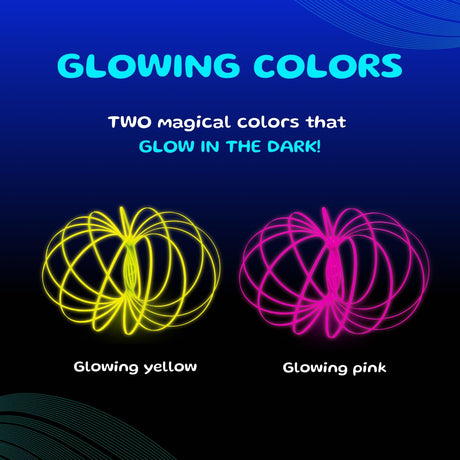 Glozi Glow Flow Ring Sensory Toy