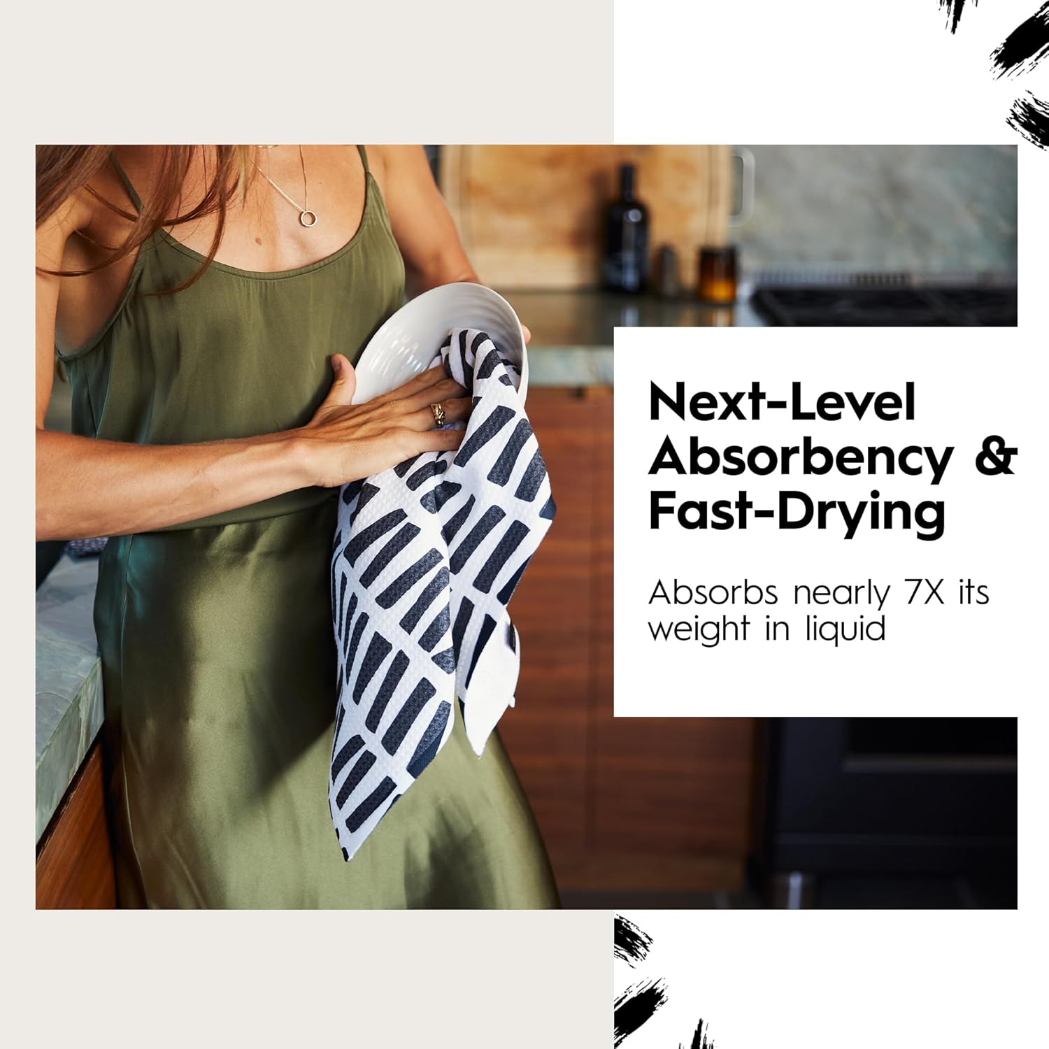 Fir Real Geometry Tea Towel - Thumbnail 5