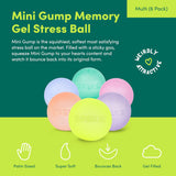 Mini Gump Memory Gel Stress Ball 6-Pack | Speks