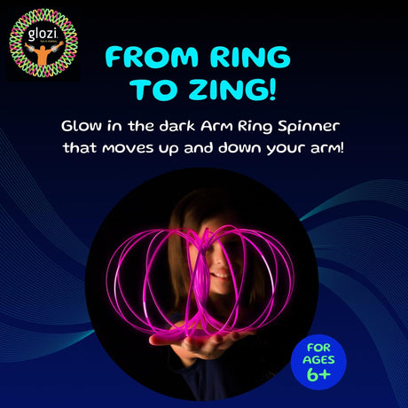 Glozi Glow Flow Ring Sensory Toy