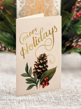 Glowing Holiday Candle Pop-Up Card | FreshCut Paper