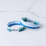 Mountains & Forests Tap to Pray Wristband