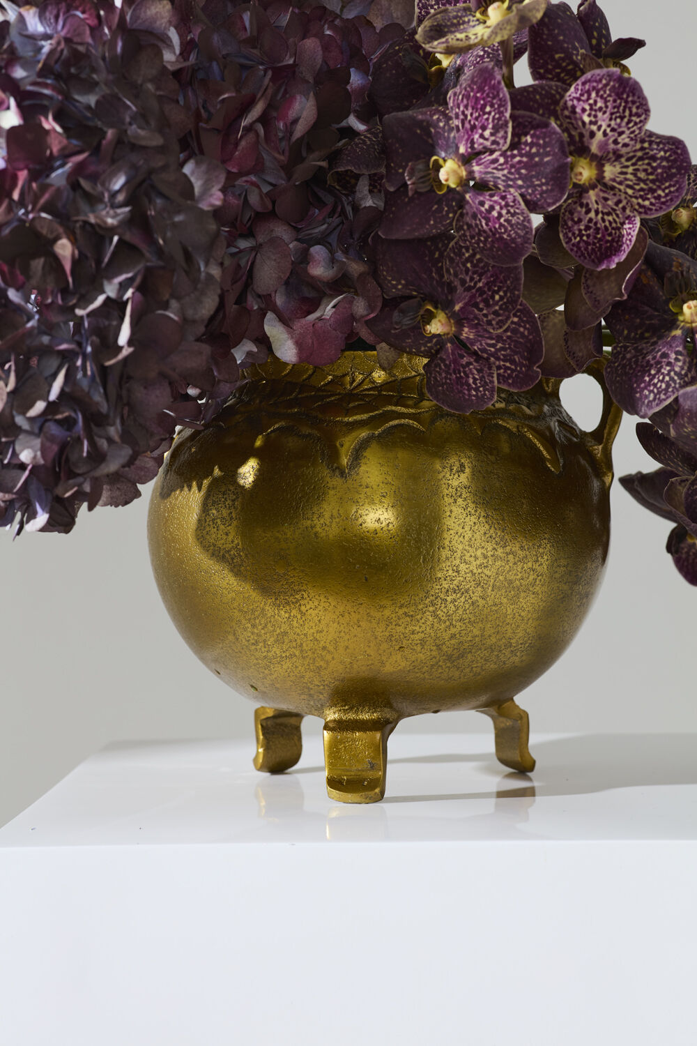 Gold Aluminum Bubbling Cauldron