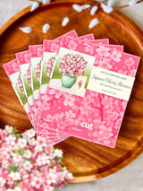 Mini Japanese Cherry Blossoms Pop-Up Card | FreshCut Paper
