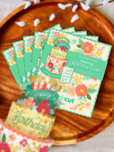 Mini Blooming Birthday Cake Pop-Up Card | FreshCut Paper