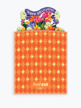 Mini Jack-O’-Lantern Boo-quet Pop-Up Card | FreshCut Paper