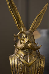 Eric the Hare Gold Aluminum Bust