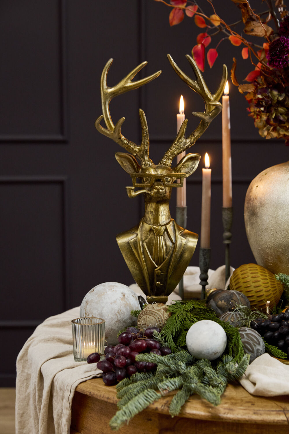 Frankie the Buck Gold Aluminum Bust