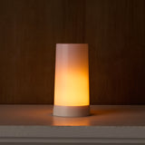 Rechargeable LED FIA Flame Flickering Candle Insert (Timer & Remote)