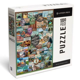 Protect Our National Parks Collection Collage Jigsaw Puzzle
