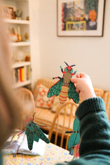 Hand-Sewn Insects Paper Garland | East End Press