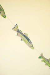 Hand-Sewn Tasty Anchovies Paper Garland | East End Press