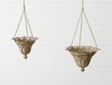 Distressed Iron Hanging Planter | 2 Sizes