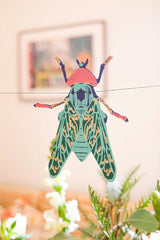 Hand-Sewn Insects Paper Garland | East End Press
