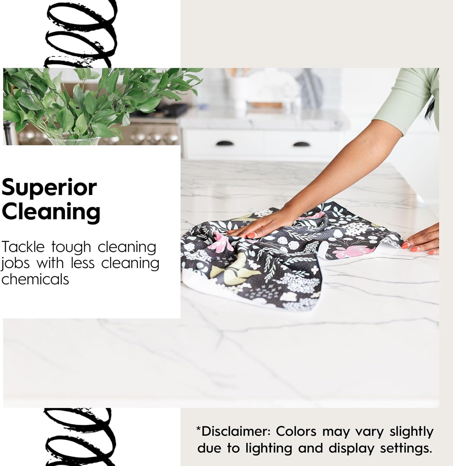 Fir Real Geometry Tea Towel - Thumbnail 4