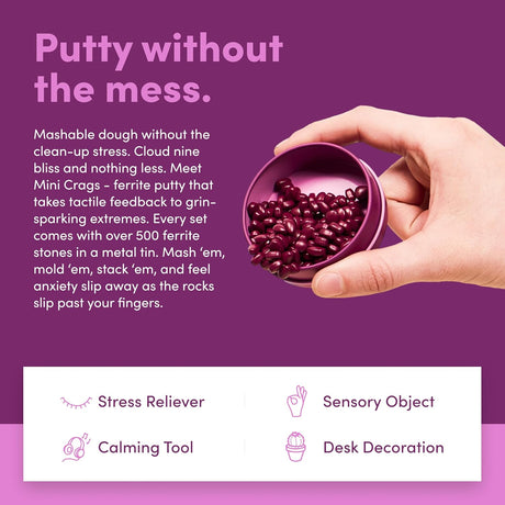 Iris Purple Crags Magnetic Fidget Putty | Speks