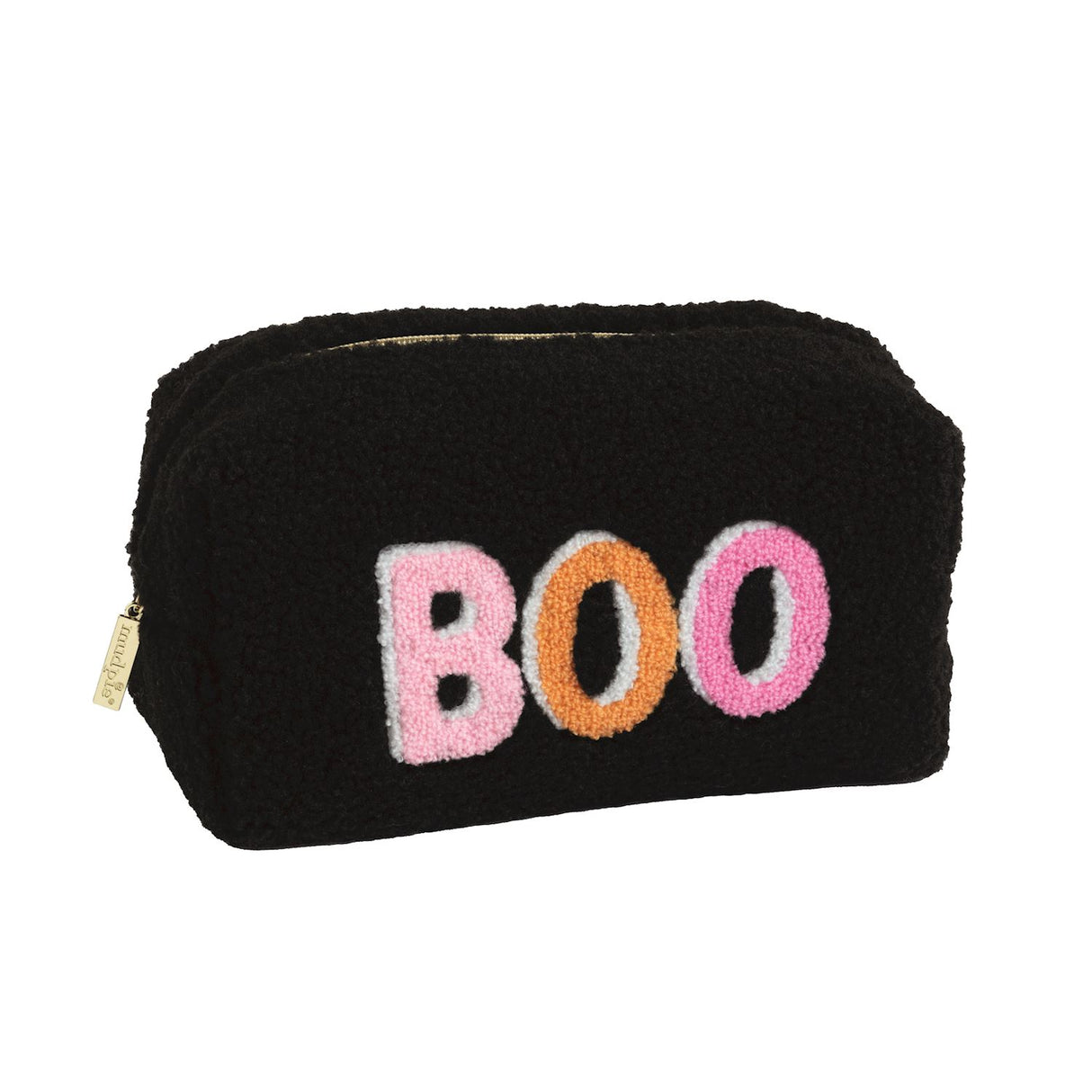 Spooky & Boo Halloween Bouclé Zipper Pouch