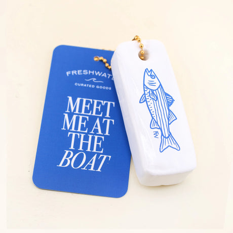 Nautical & Lake Floating Boat Keychain
