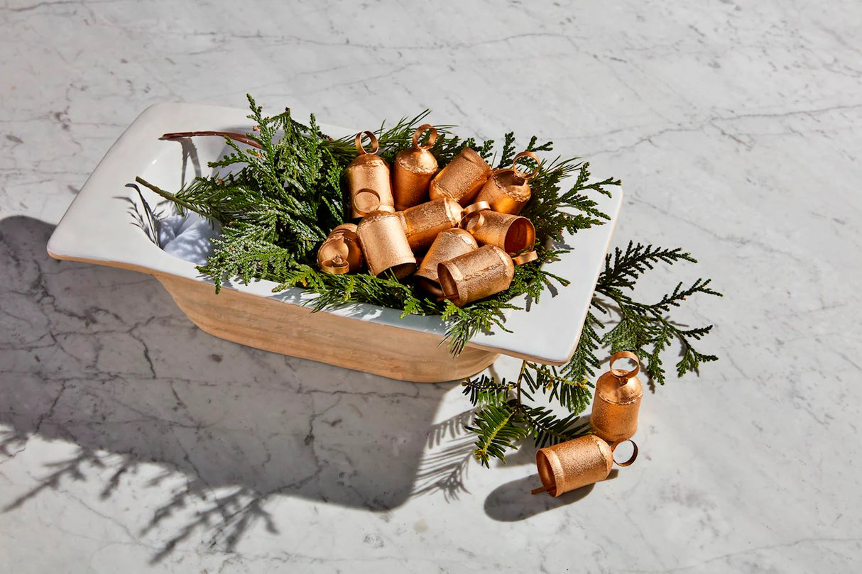 Gold Jingle Bell Filler | Set of 12