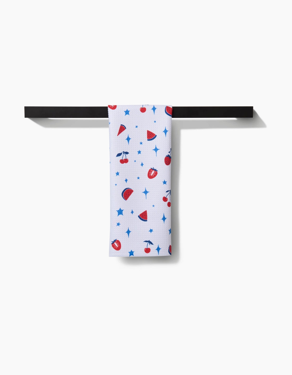 Fruit Sparkle Toss Geometry Tea Towel