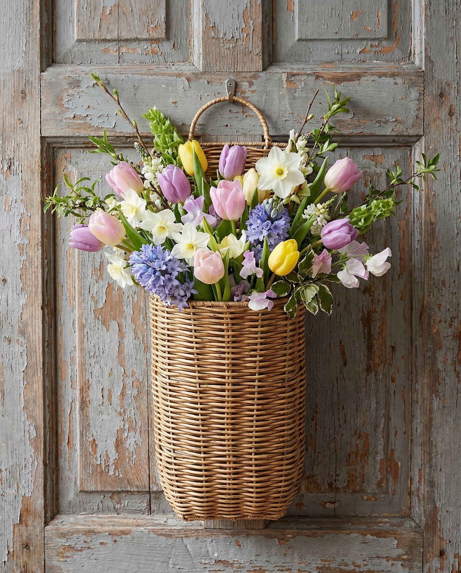 Poly Weave Door Hanging Basket