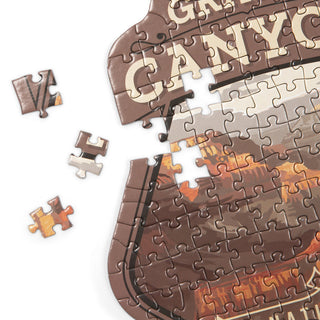 Protect Our National Parks Grand Canyon Mini Shaped Jigsaw Puzzle
